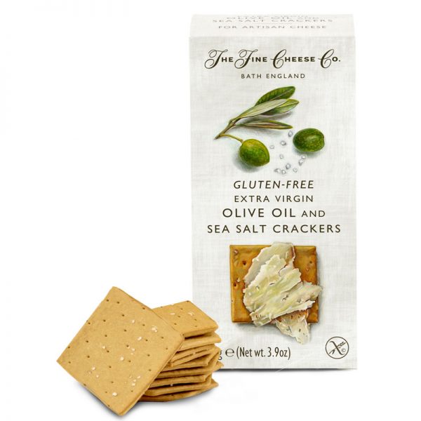 Crackers com Azeite e Sal Marinho Sem Glúten - The Fine Cheese Co.