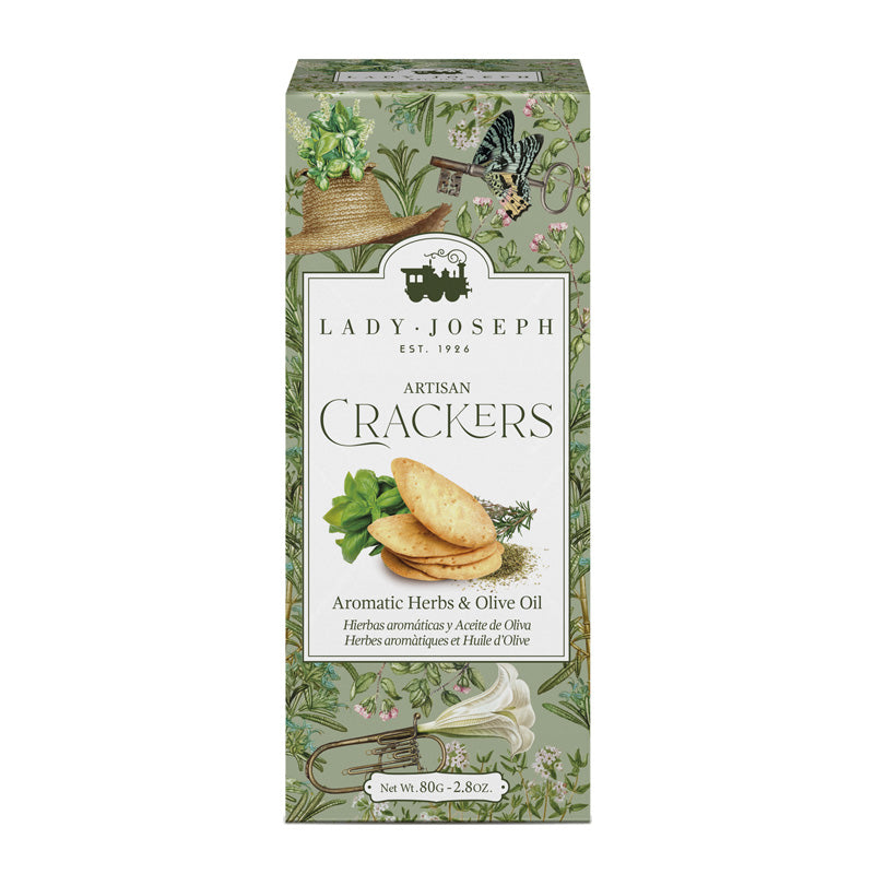 Crackers de Ervas Aromáticas e Azeite Lady Joseph