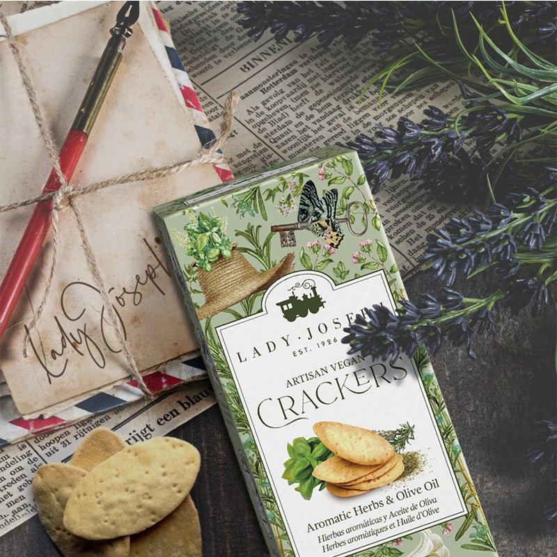 Crackers de Ervas Aromáticas e Azeite Lady Joseph