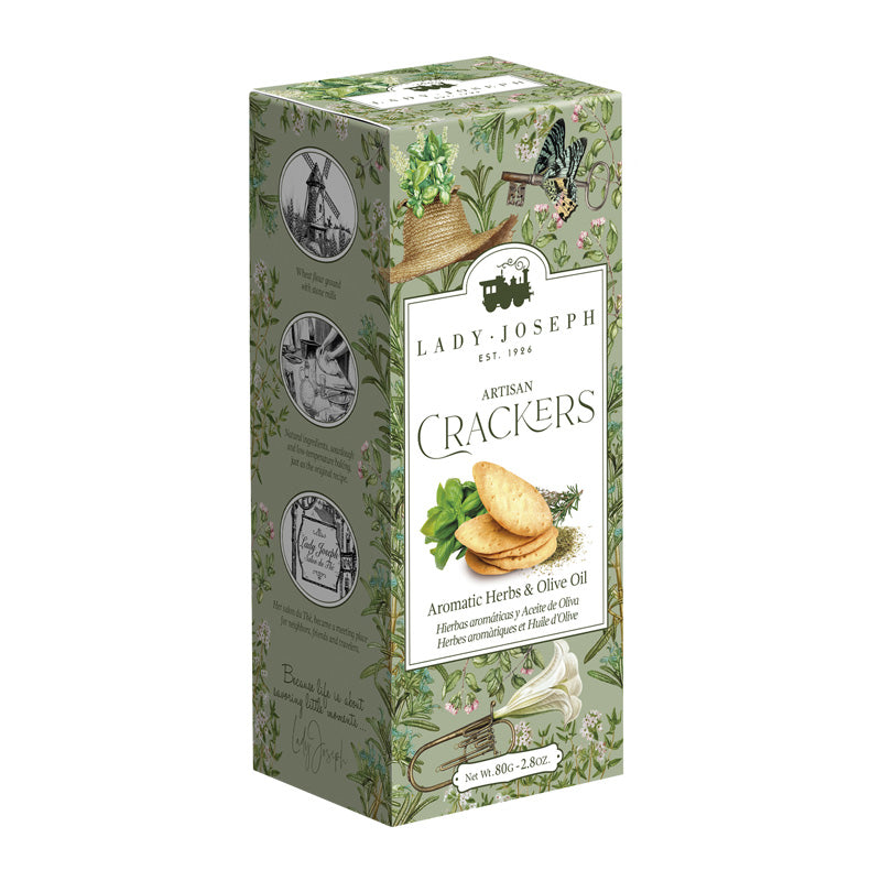 Crackers de Ervas Aromáticas e Azeite Lady Joseph