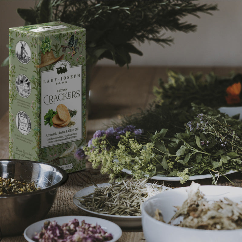 Crackers de Ervas Aromáticas e Azeite Lady Joseph