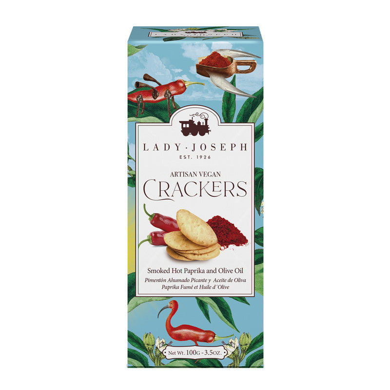 Crackers de Paprica Fumada Picante e Azeite Lady Joseph