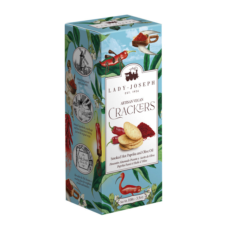 Crackers de Paprica Fumada Picante e Azeite Lady Joseph