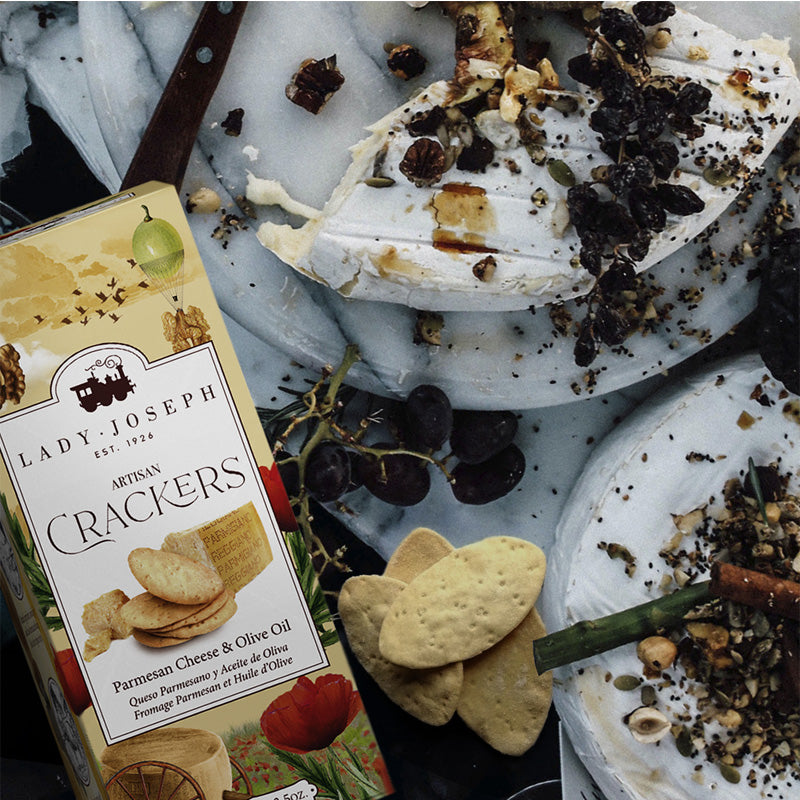 Crackers de Queijo Parmigiano Reggiano e Azeite Lady Joseph