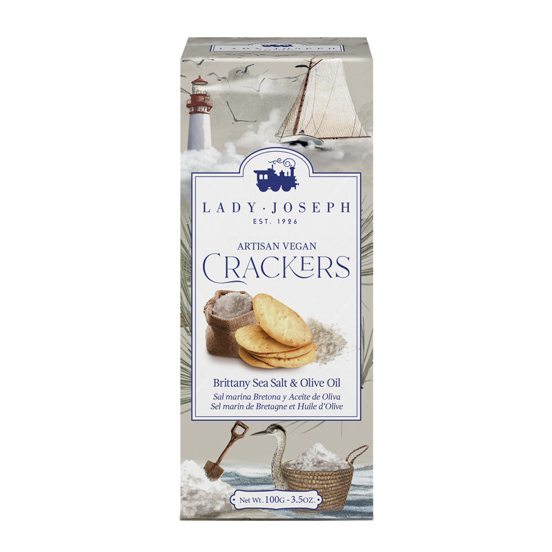 Crackers de Sal de Guérande e Azeite Lady Joseph