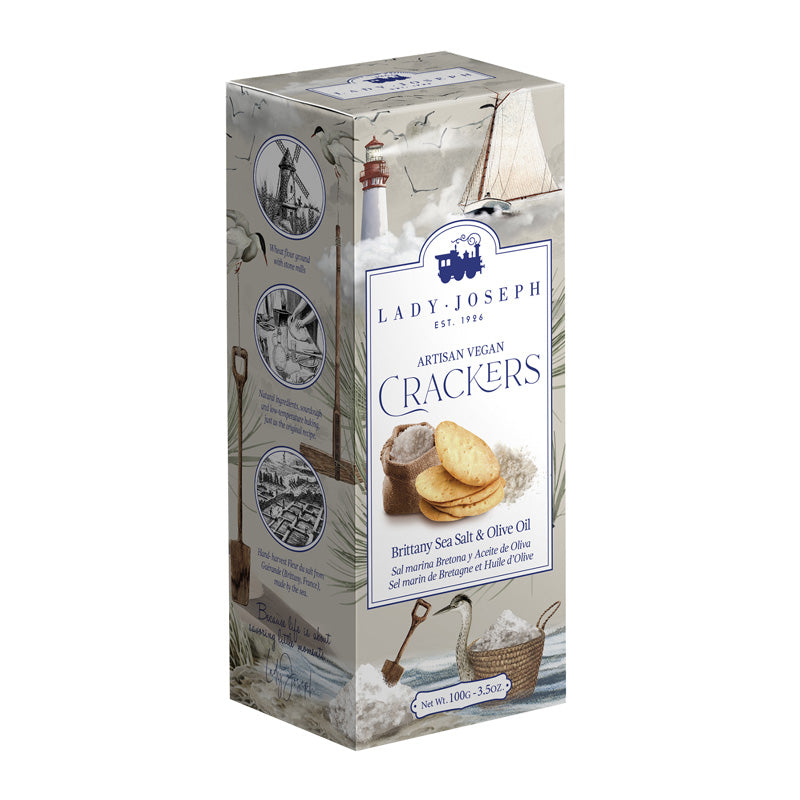 Crackers de Sal de Guérande e Azeite Lady Joseph