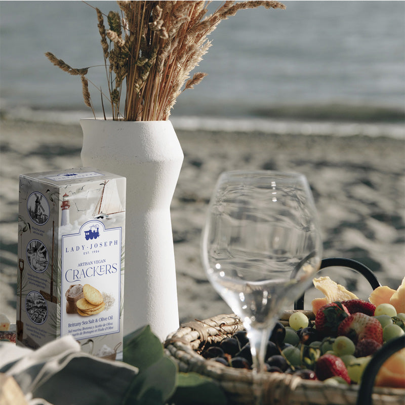 Crackers de Sal de Guérande e Azeite Lady Joseph