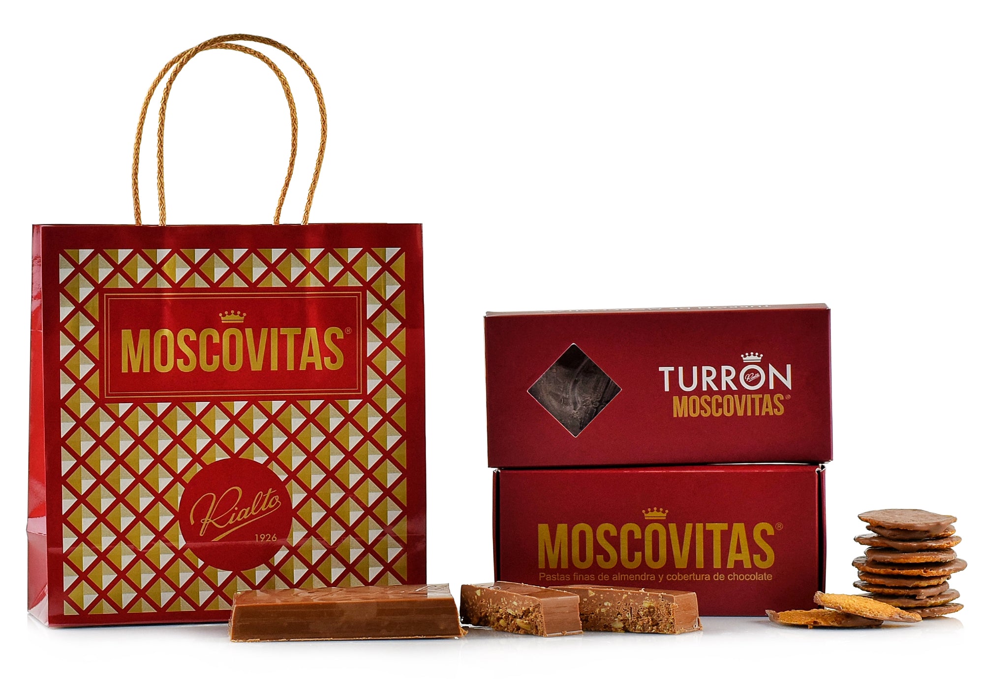 Pack Torrão e Moscovitas com Chocolate de Leite