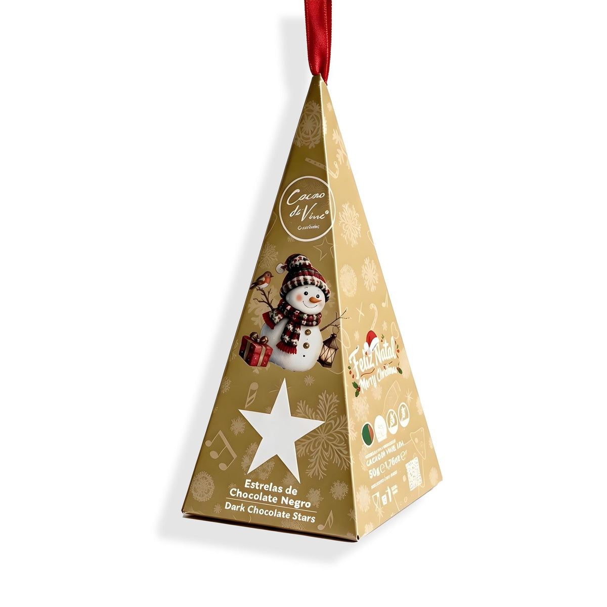 Estrelas de Chocolate Negro Cacao di Vine