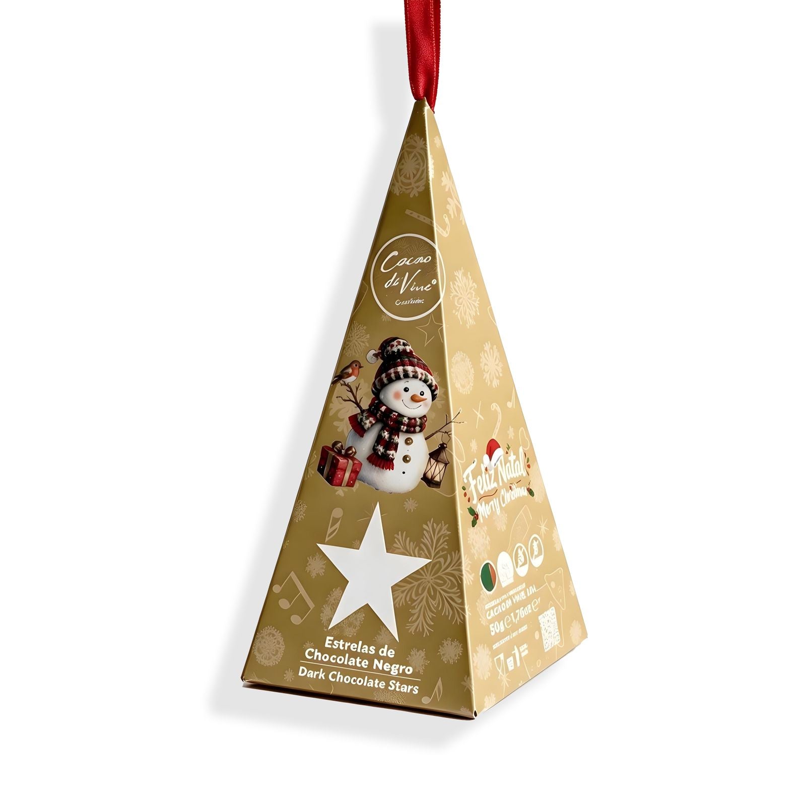 Estrelas de Chocolate Negro Cacao di Vine