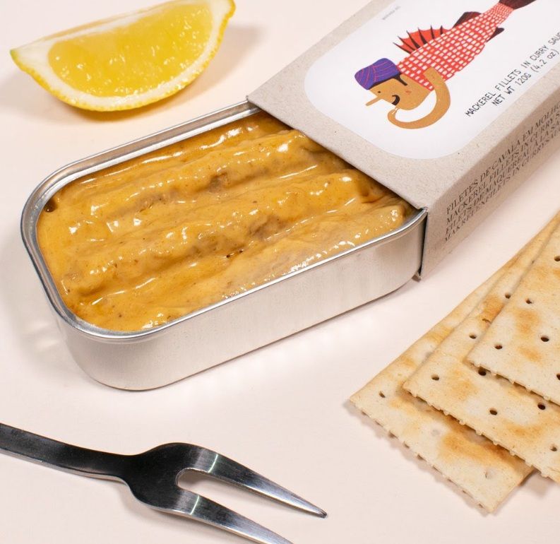 Filetes de Cavala em Molho de Caril José Gourmet