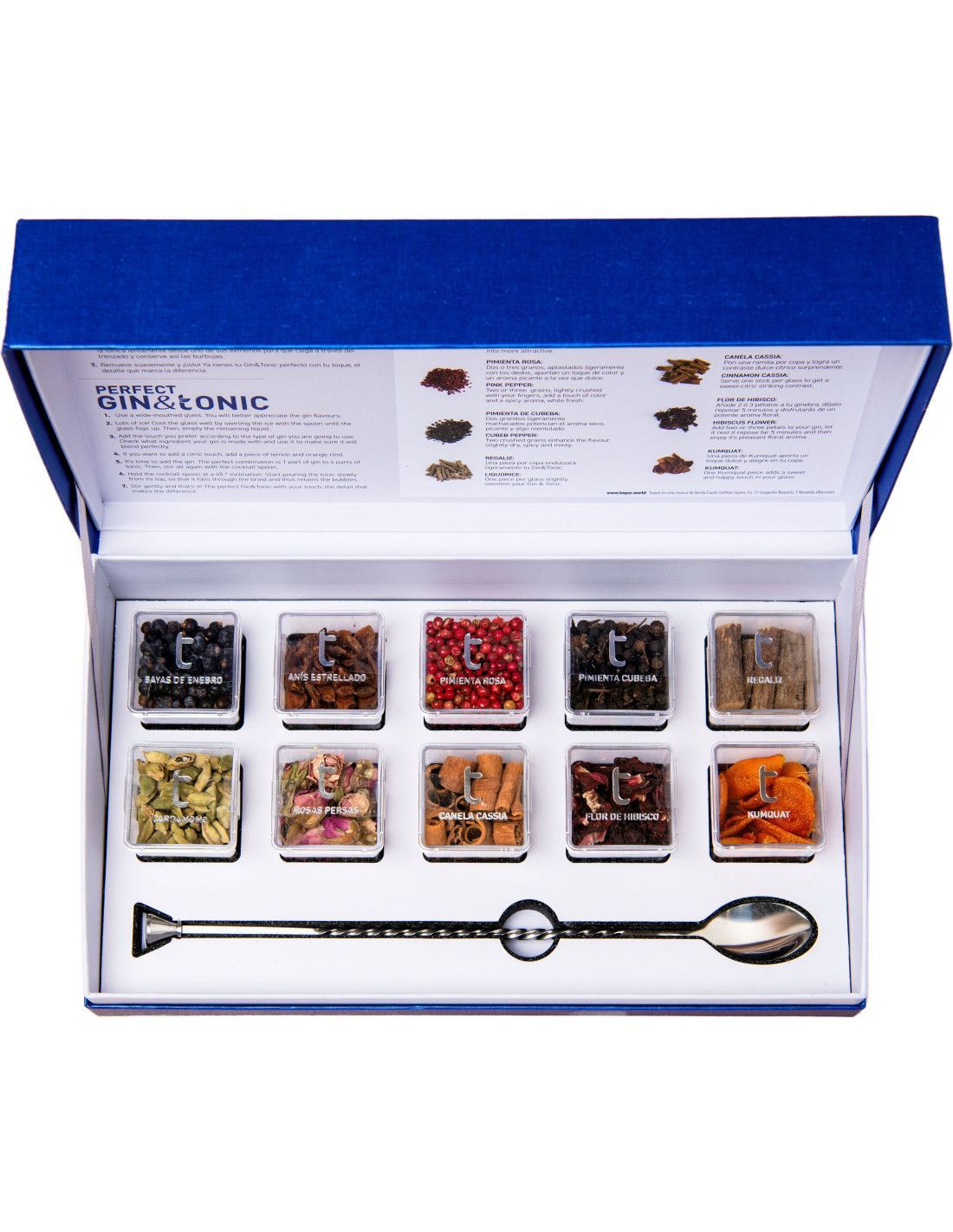 Gin & Tonic Toque - Kit de Especiarias para Gin