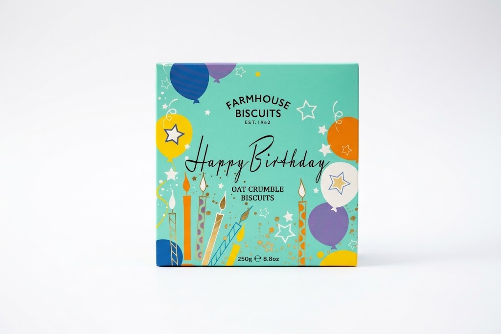 Biscoitos de Aveia - Gift Box Happy Birthday - Farmhouse