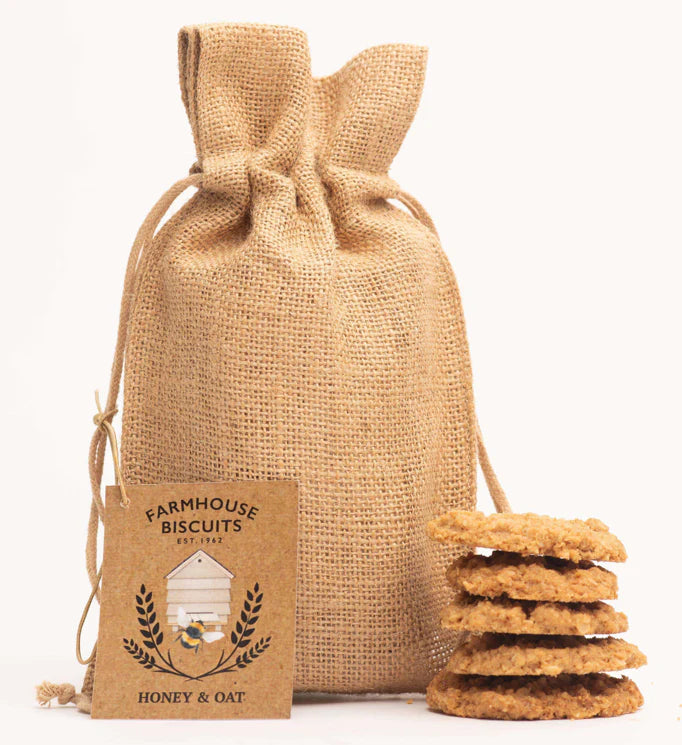 Biscoitos de Mel e Aveia Farmhouse - Hessian Bag