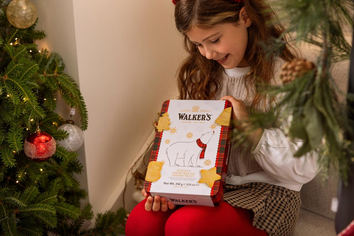 Shortbread Lata Festiva Urso Polar Walker's 250g