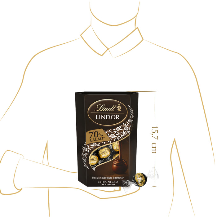 Bombons de Chocolate Negro Lindor Lindt