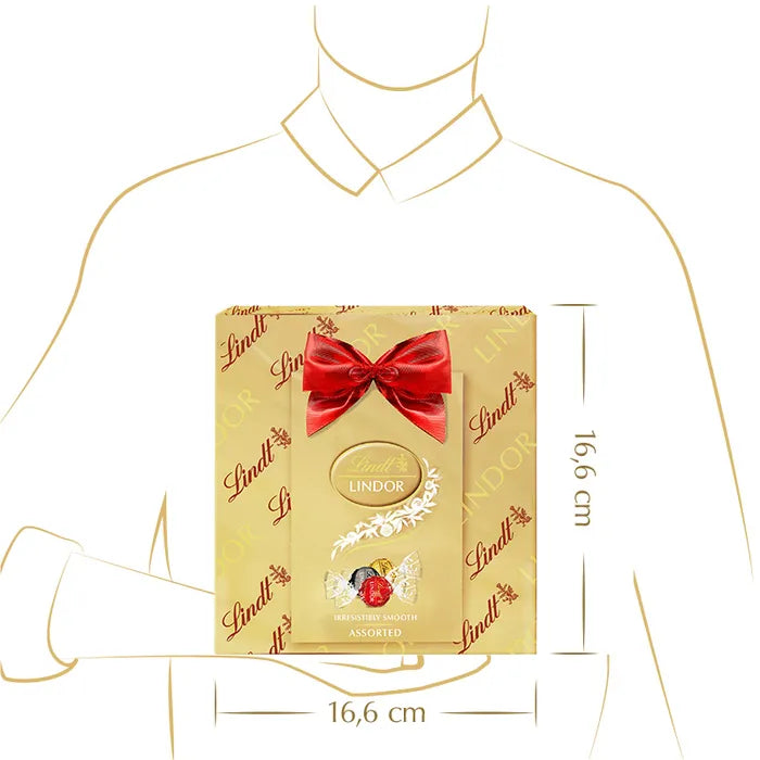 Bombons de Chocolate Sortido Lindor Lindt - Gift Box