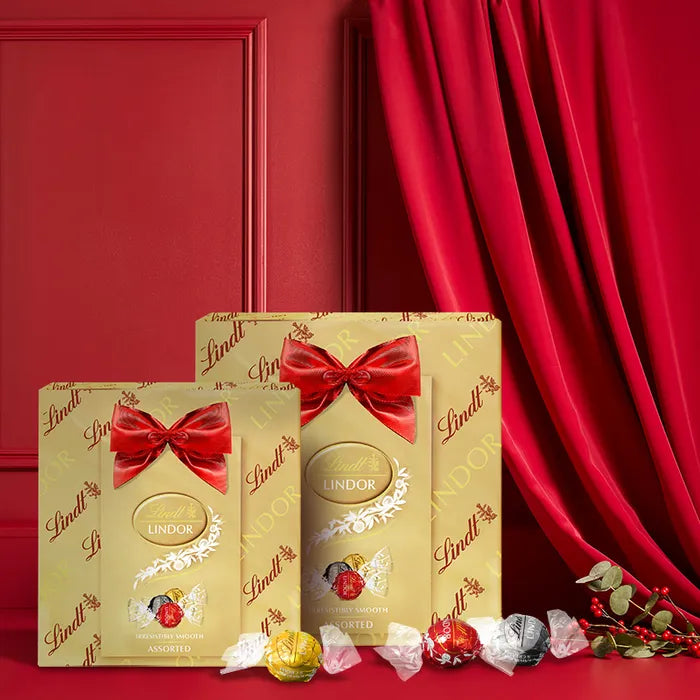 Bombons de Chocolate Sortido Lindor Lindt - Gift Box