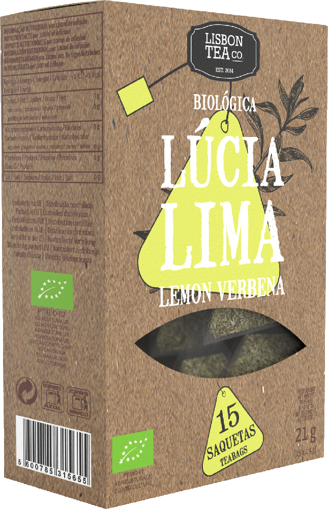 Lúcia-Lima Bio Saquetas Lisbon Tea Co.
