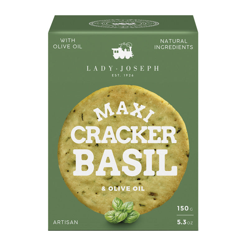 Maxi Crackers de Manjericão e Azeite Lady Joseph