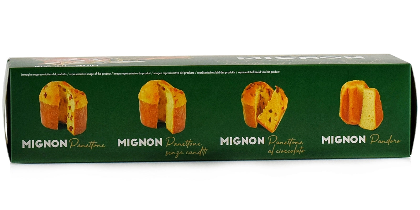 Conjunto 4 Panettones Mignon Vergani