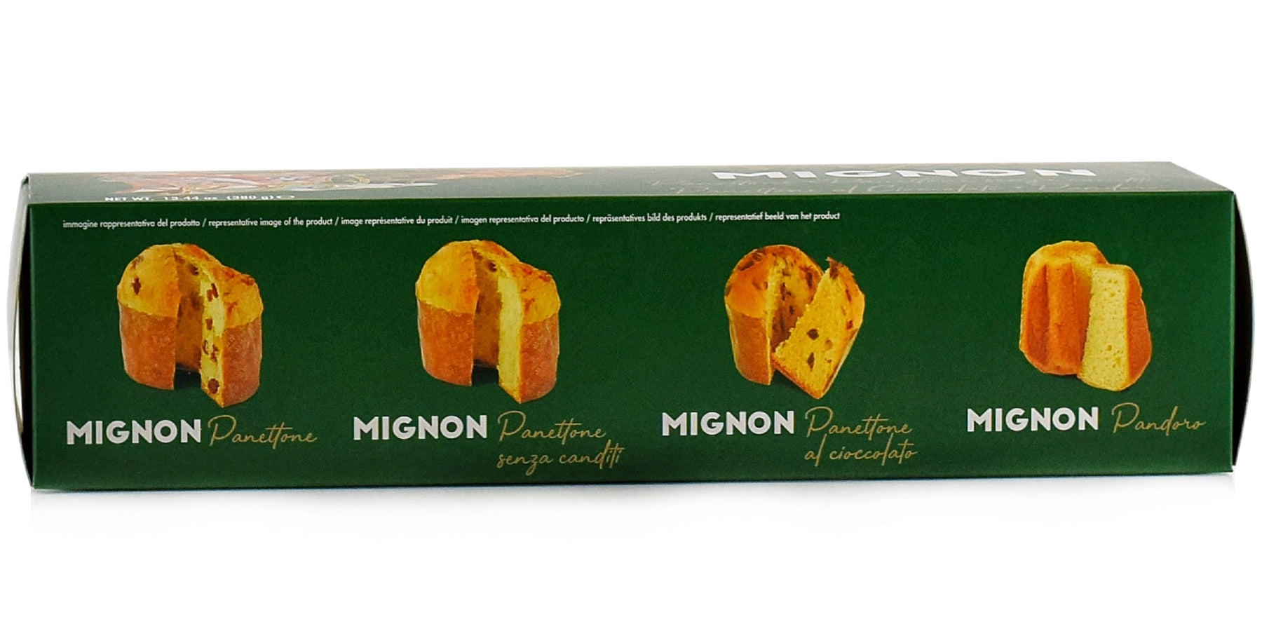 Conjunto 4 Panettones Mignon Vergani