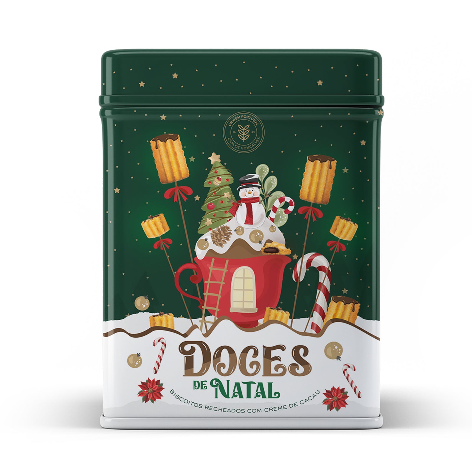 Mini Churritos de Natal