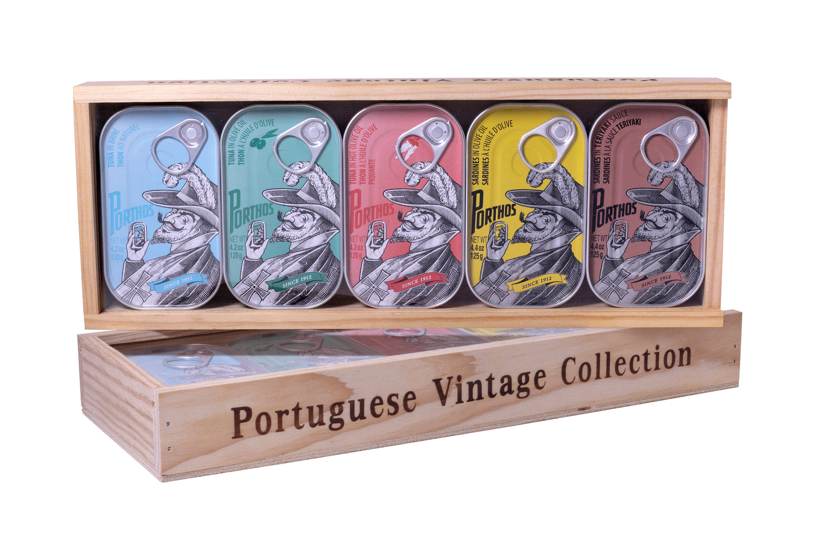 Conservas de Atum e Sardinha Porthos - Portuguese Vintage Collection