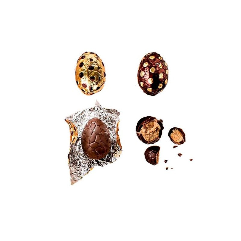Ovinhos de Chocolate Negro com Praliné e de Leite com Spéculoos Café-Tasse