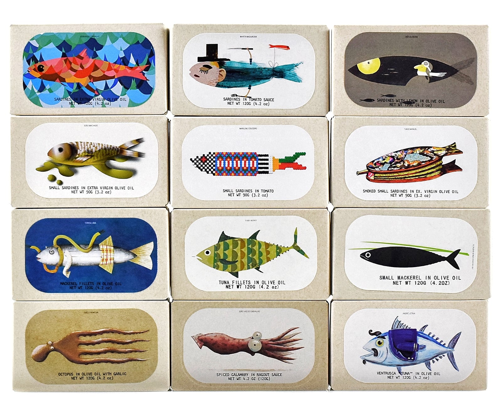 Pack 12 Conservas José Gourmet