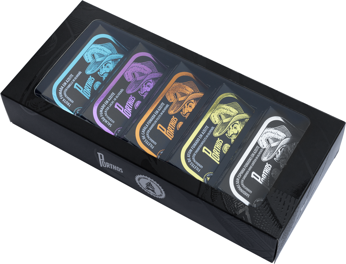 Pack 5 Conservas Fumadas Porthos