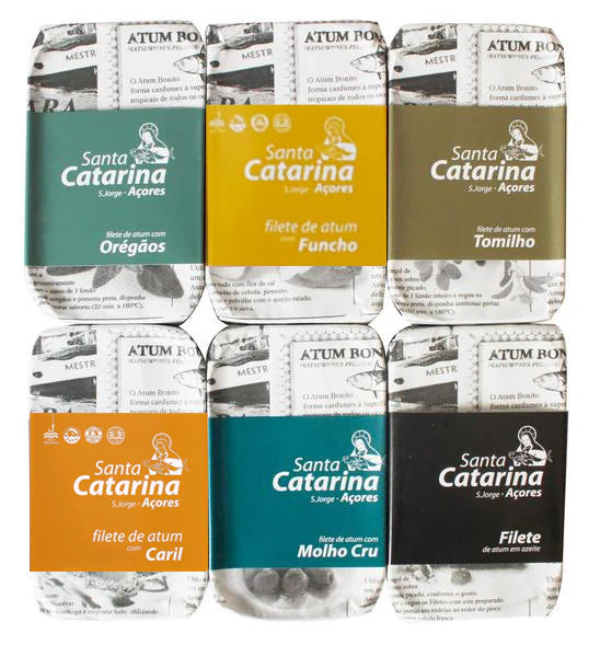 Pack 6 Conservas Santa Catarina