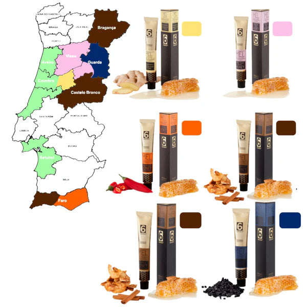 Pack 6 Mel -Sabores de Portugal