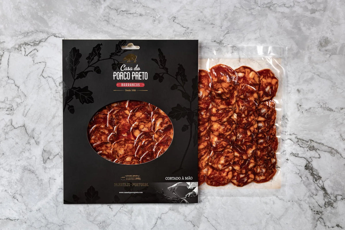 Paio de Barrancos Cortado À Mão Casa do Porco Preto