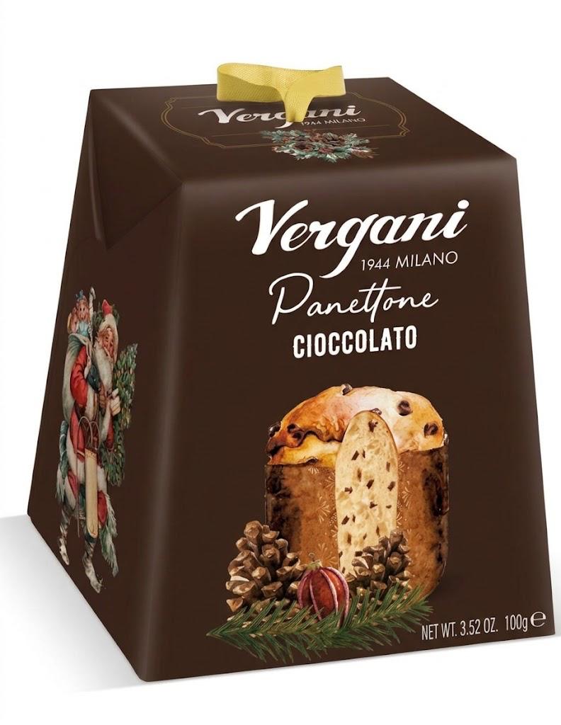 Panettone de Chocolate Vergani 100g