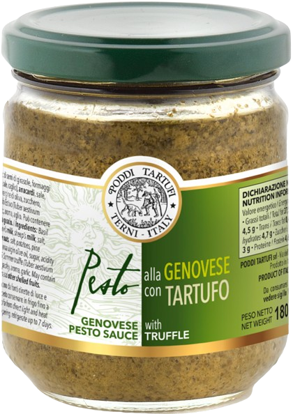 Pesto Genovese com Trufa Poddi Tartufi