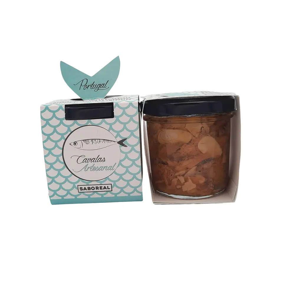 Petiscada de Cavala com Azeitonas e Amêndoas