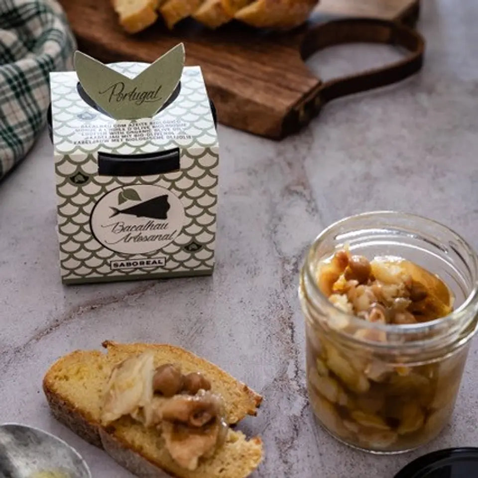 Petiscada de Bacalhau com Azeite Biológico