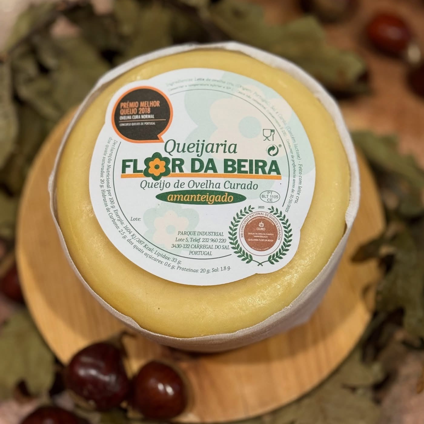 Queijo de Ovelha Curado Amanteigado Flor da Beira