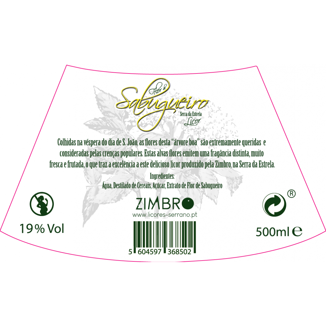 Licor Flor de Sabugueiro