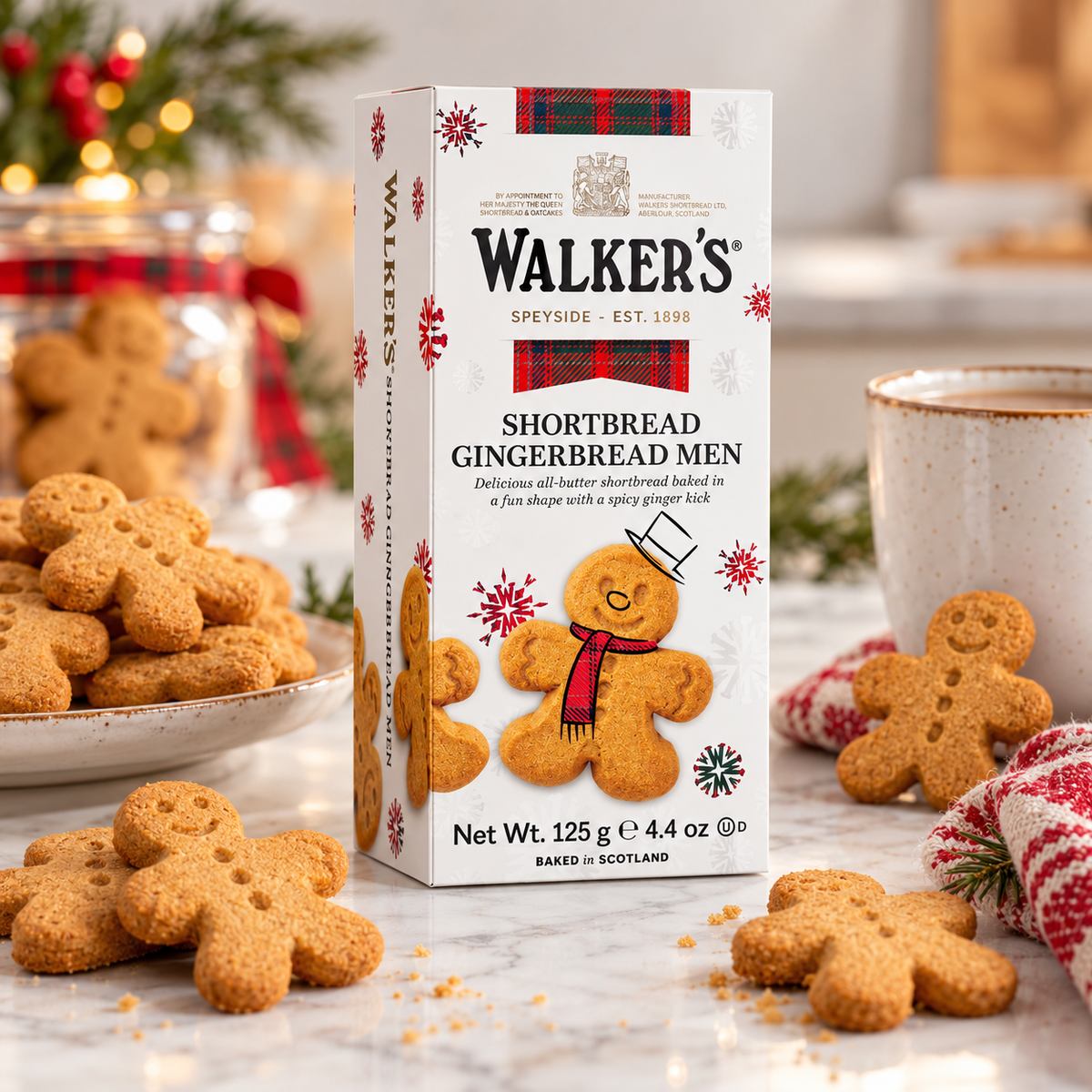 Shortbread Gingerbread Men Walker's