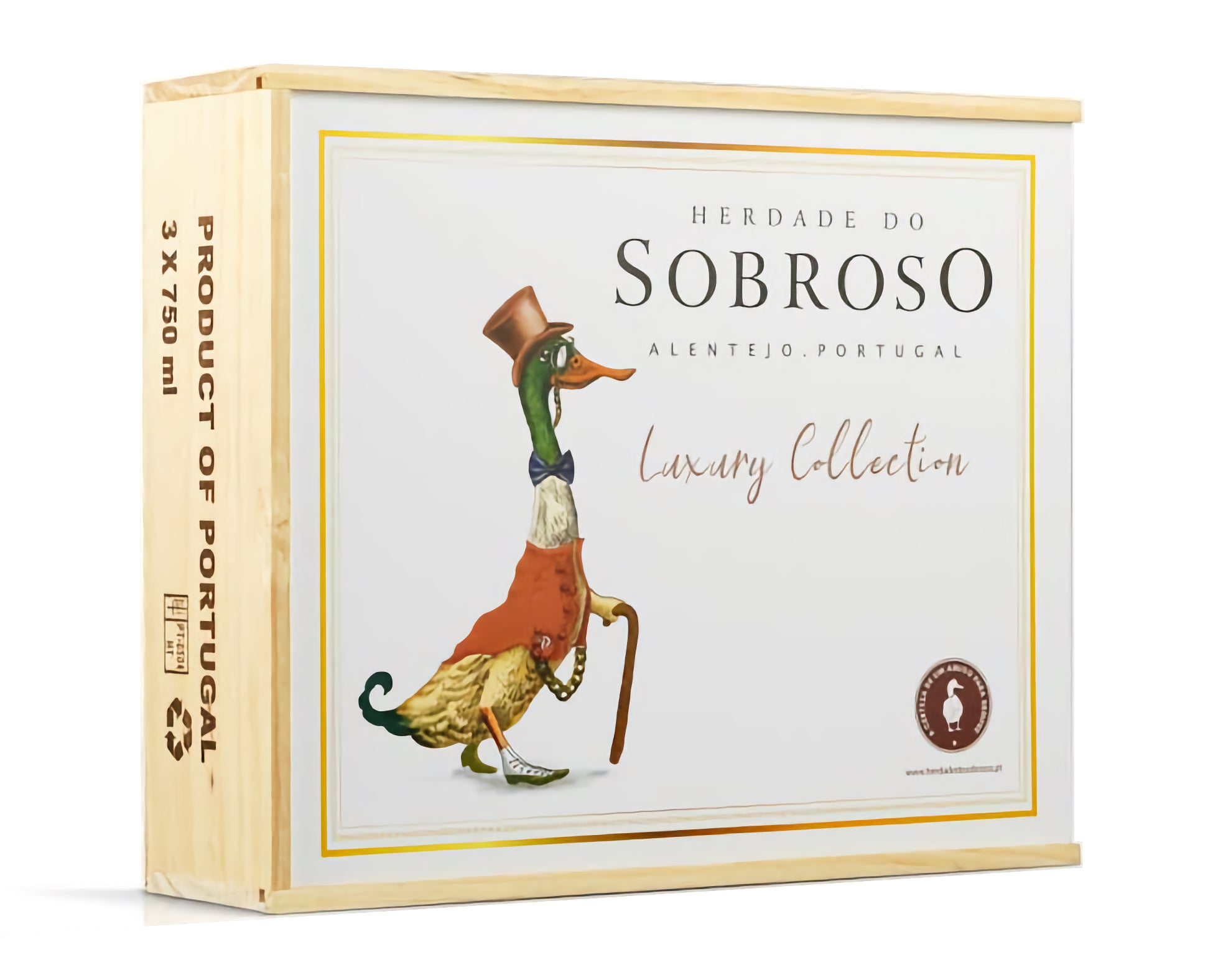 Conjunto 3 Vinho Tinto Herdade do Sobroso - Luxury Collection