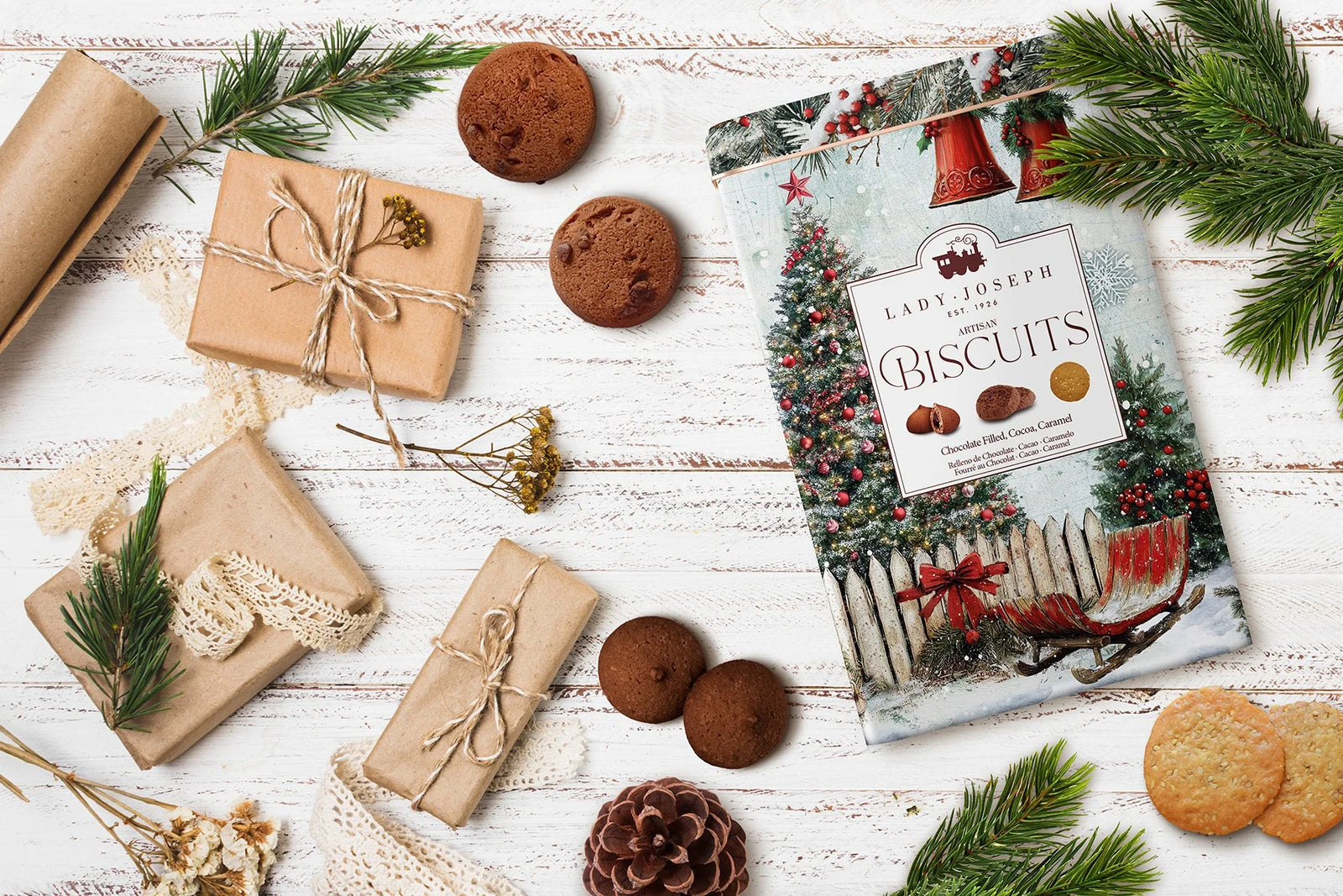 Sortido de Biscoitos Edição Natal Lady Joseph