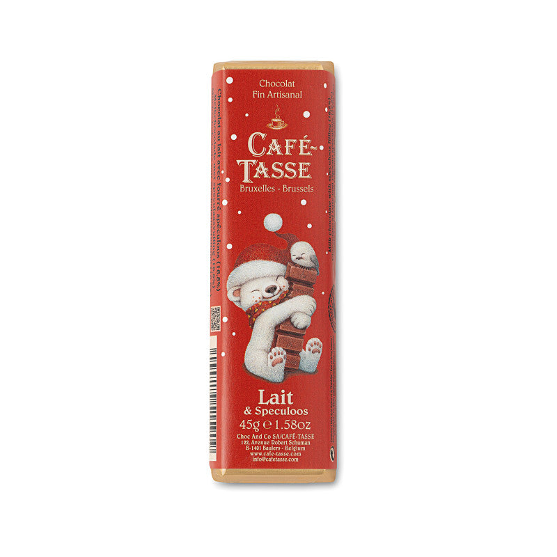 Tablete de Chocolate de Leite Edição Natal Café-Tasse 45g
