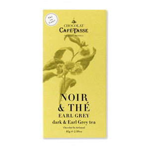 Tablete de Chocolate Negro com Chá Earl Grey Café-Tasse