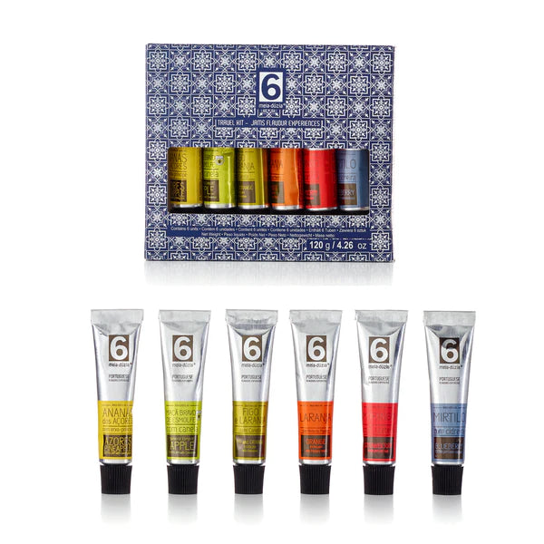 Travel Kit 6 Doces de Fruta - Azulejos Azuis