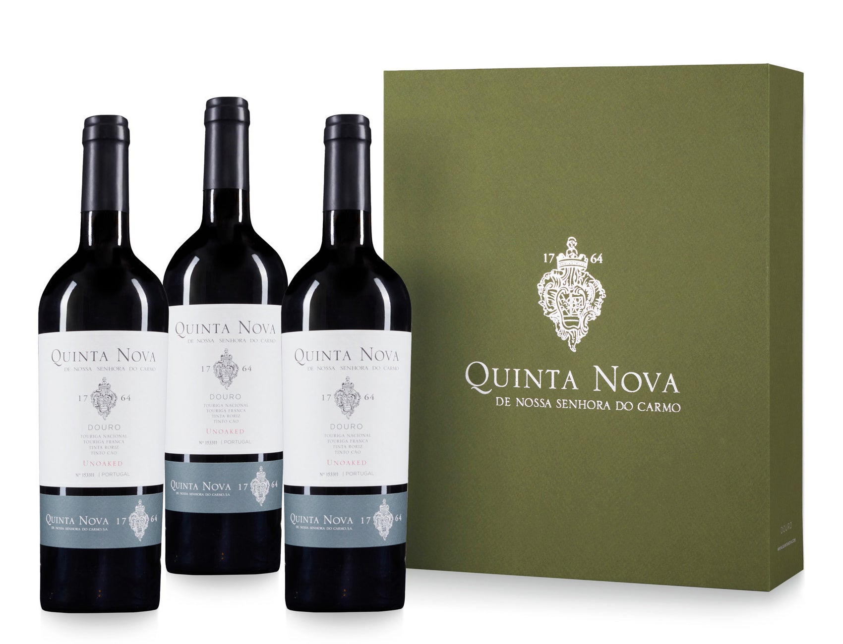 Pack Premium 3 Vinho Tinto Unoaked Quinta Nova