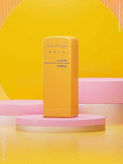 Champagne Veuve Clicquot Brut  - Edição SMEG