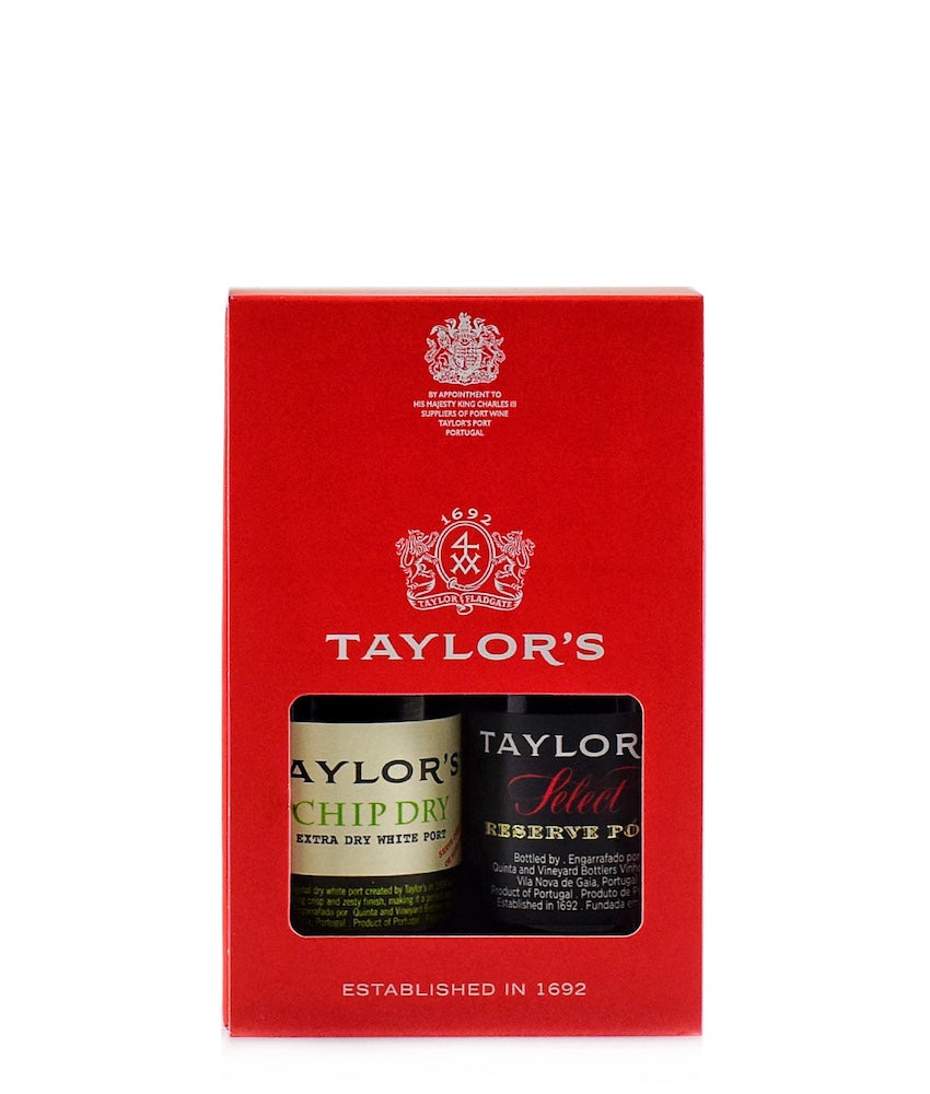 Vinho do Porto 2 Miniaturas Taylor´s 5cl