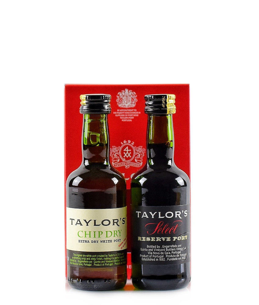 Vinho do Porto 2 Miniaturas Taylor´s 5cl
